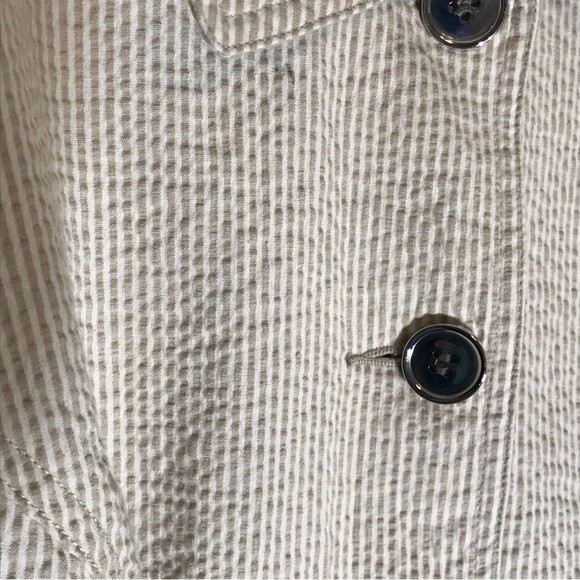 Charter Club Lightweight Searsucker Jacket - Picture 4 of 10